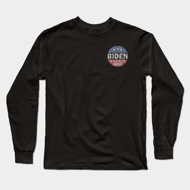 Vintage Biden Harris 2020 Long Sleeve T-Shirt by Etopix